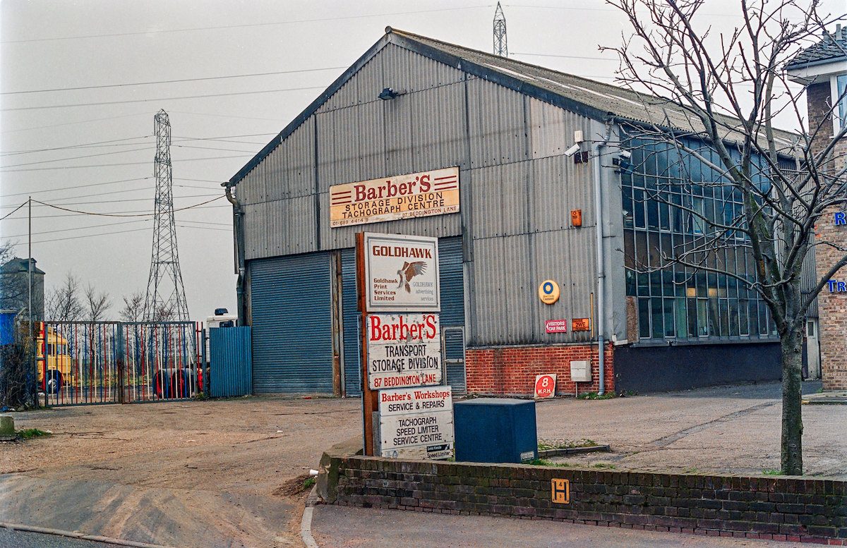 Barber's, Storage, 87, Beddington Lane, Beddington, Croydon, 1993