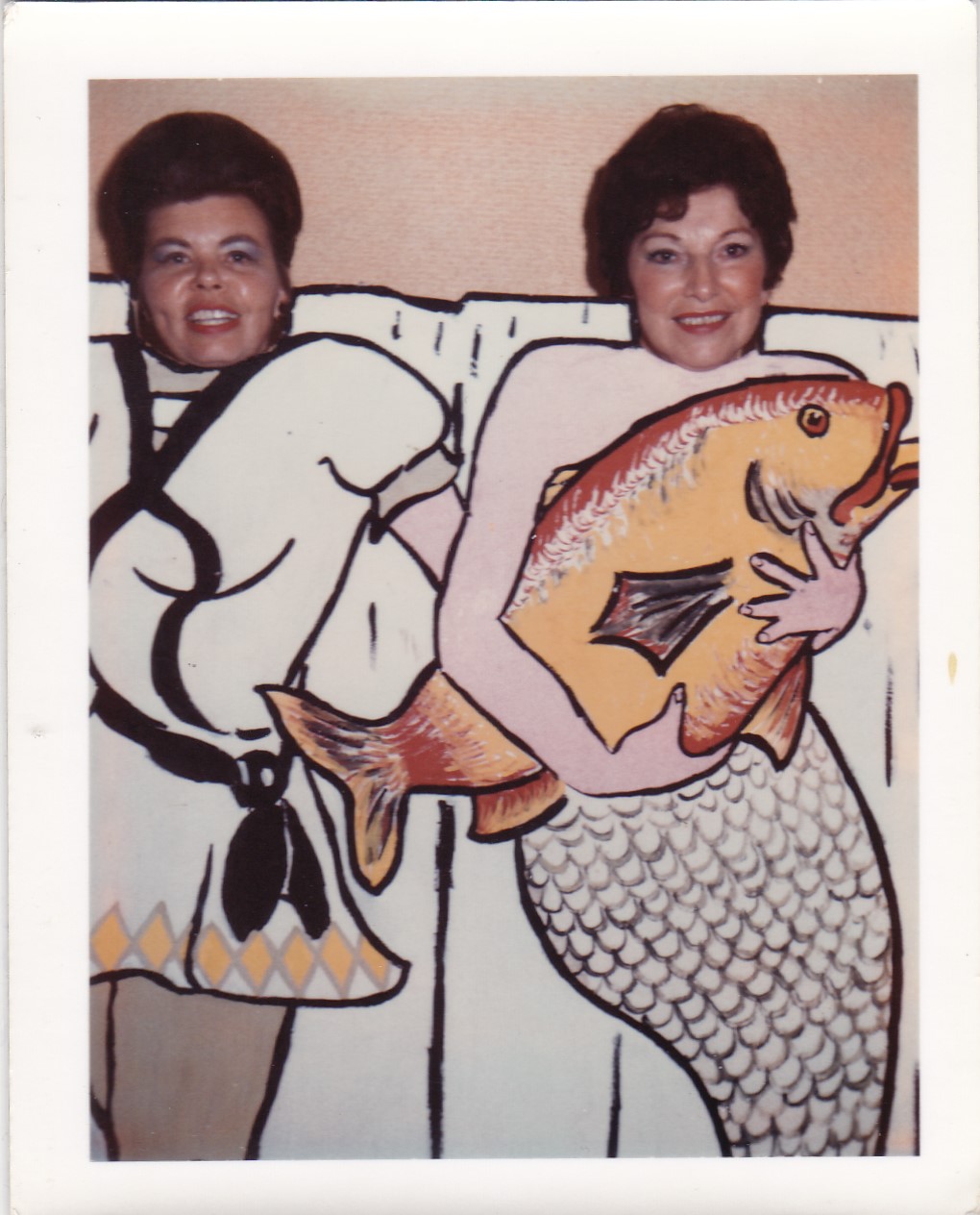 women with fish