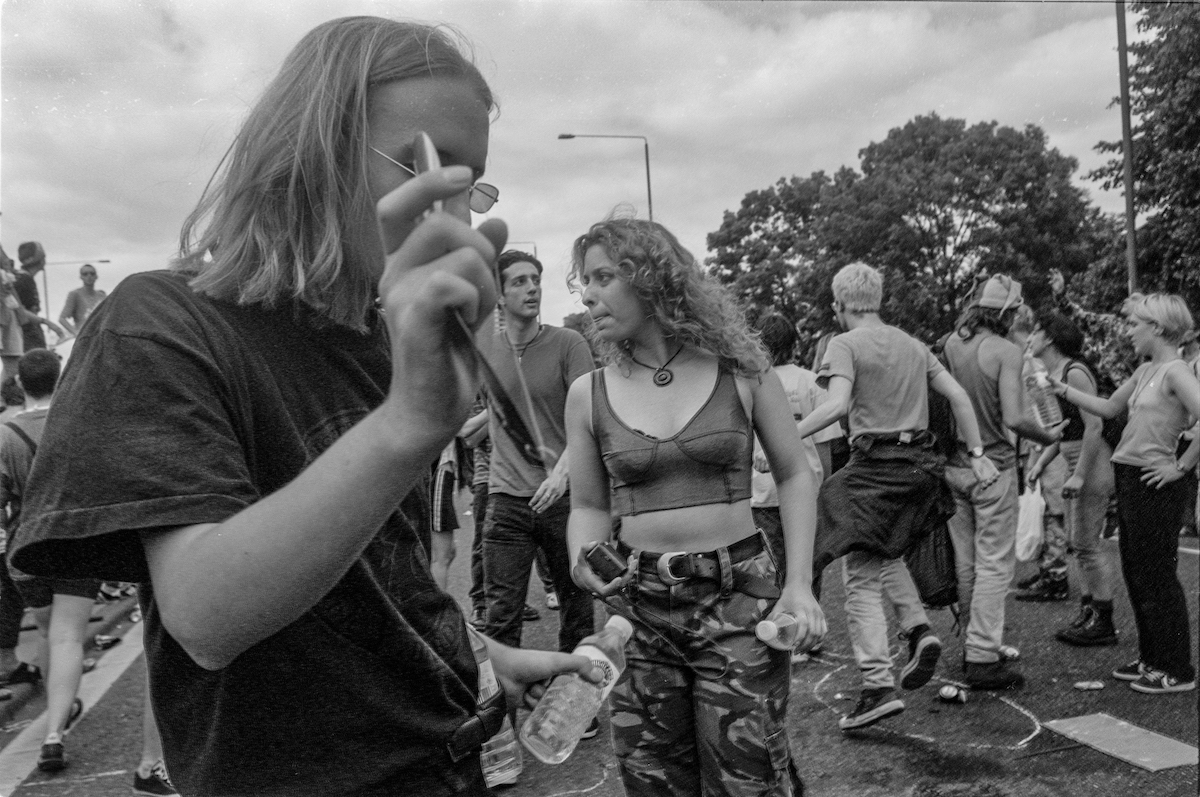 Protest London A41 1996 34