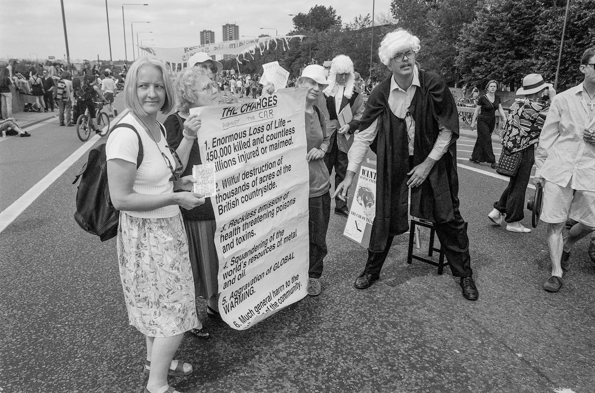 Protest London A41 1996 6