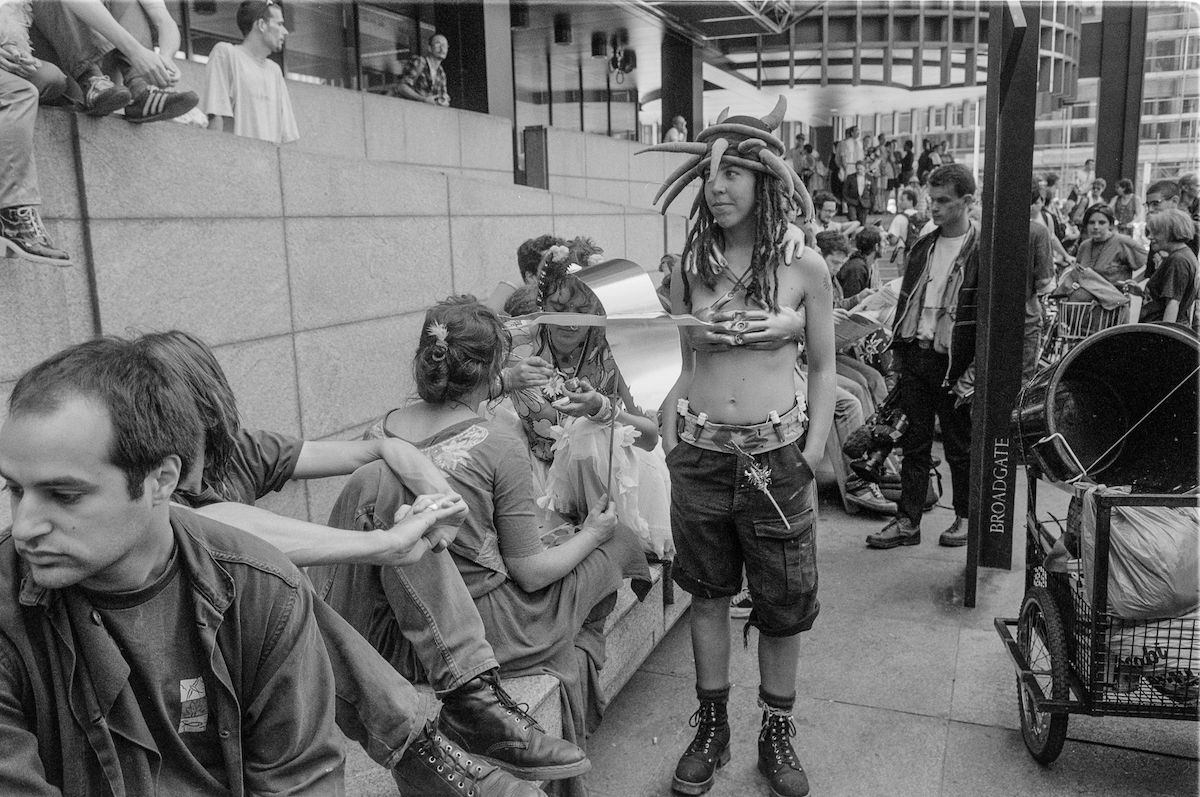 Protest London A41 1996 62 Flashbak