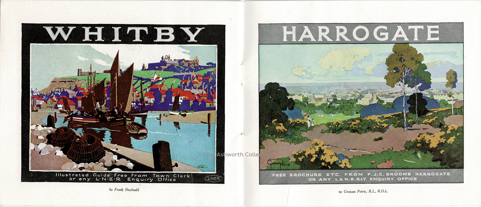 LNER rail travel posters