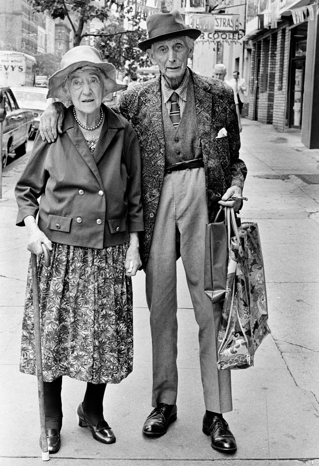 Mr & Mrs Gray E 86th St 1975 [new scan] - © Rich Allen