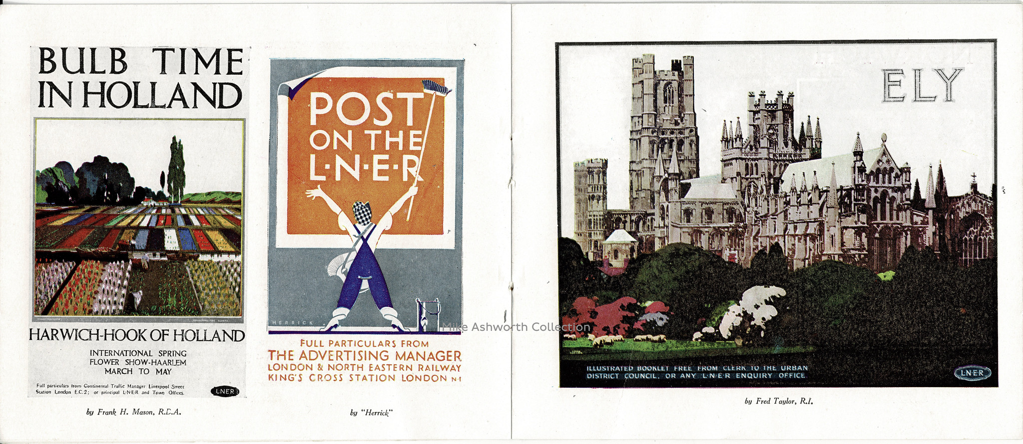 LNER rail travel posters