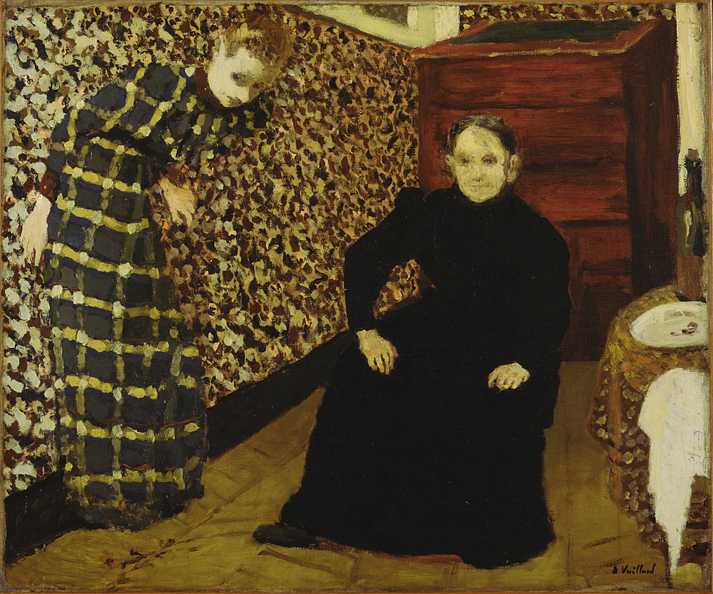 Édouard Vuillard Interior, Mother and Sister of the Artist 1893