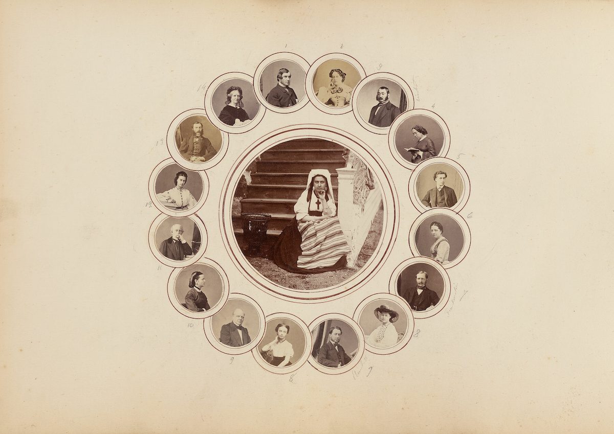 Victorian collage