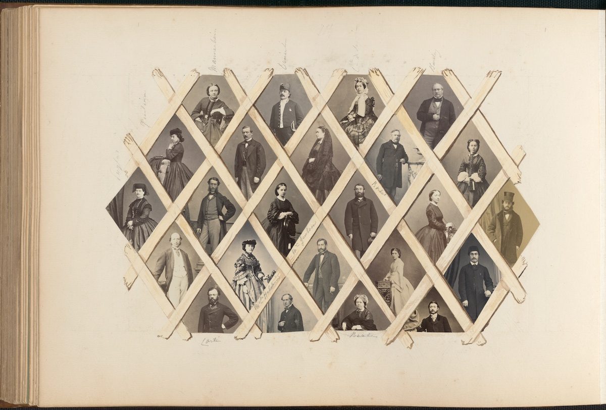 Victorian collage