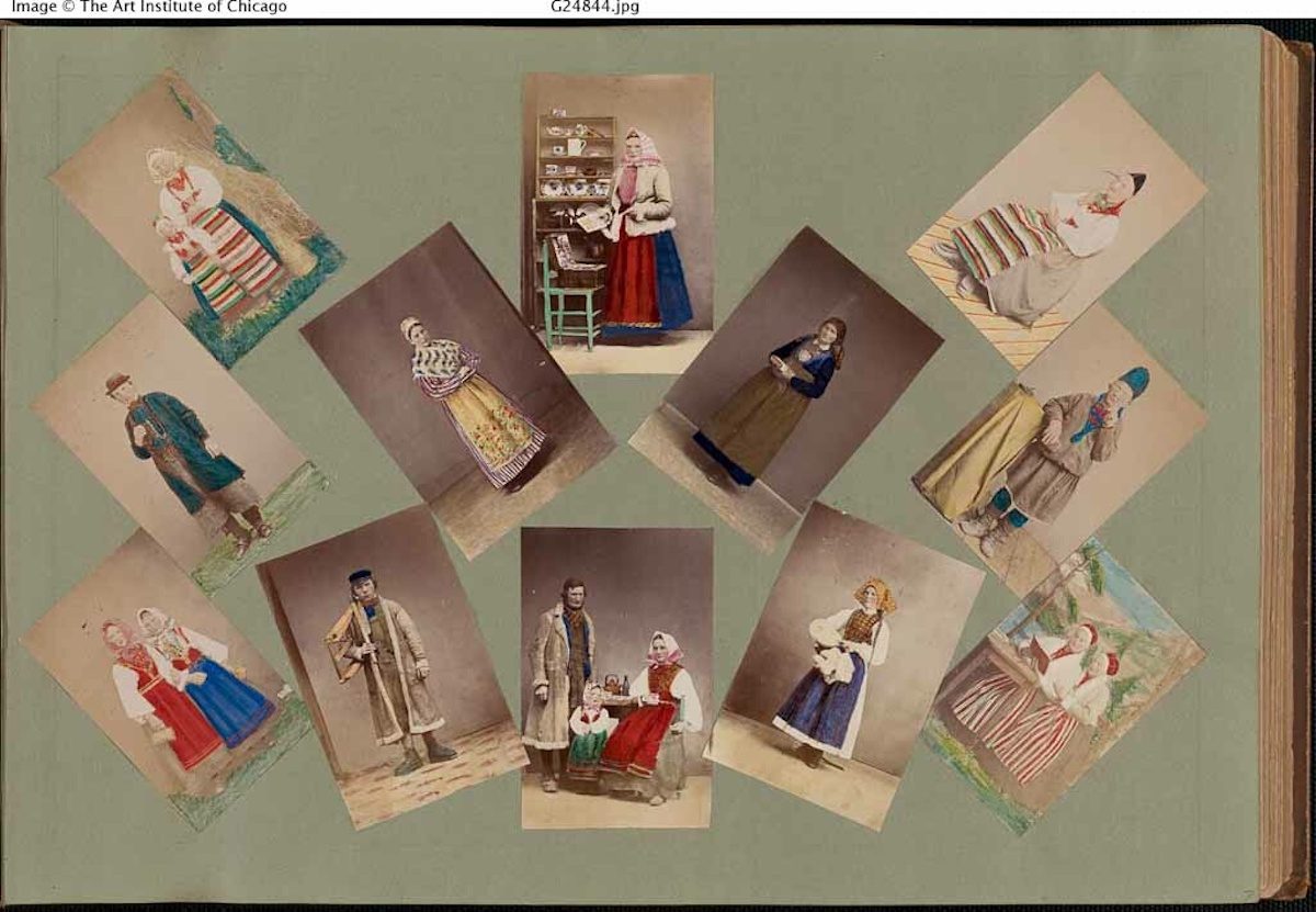 Victorian collage