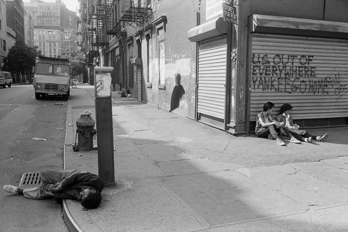 Bowery & Bleecker Street 1981 by Edward Grazda