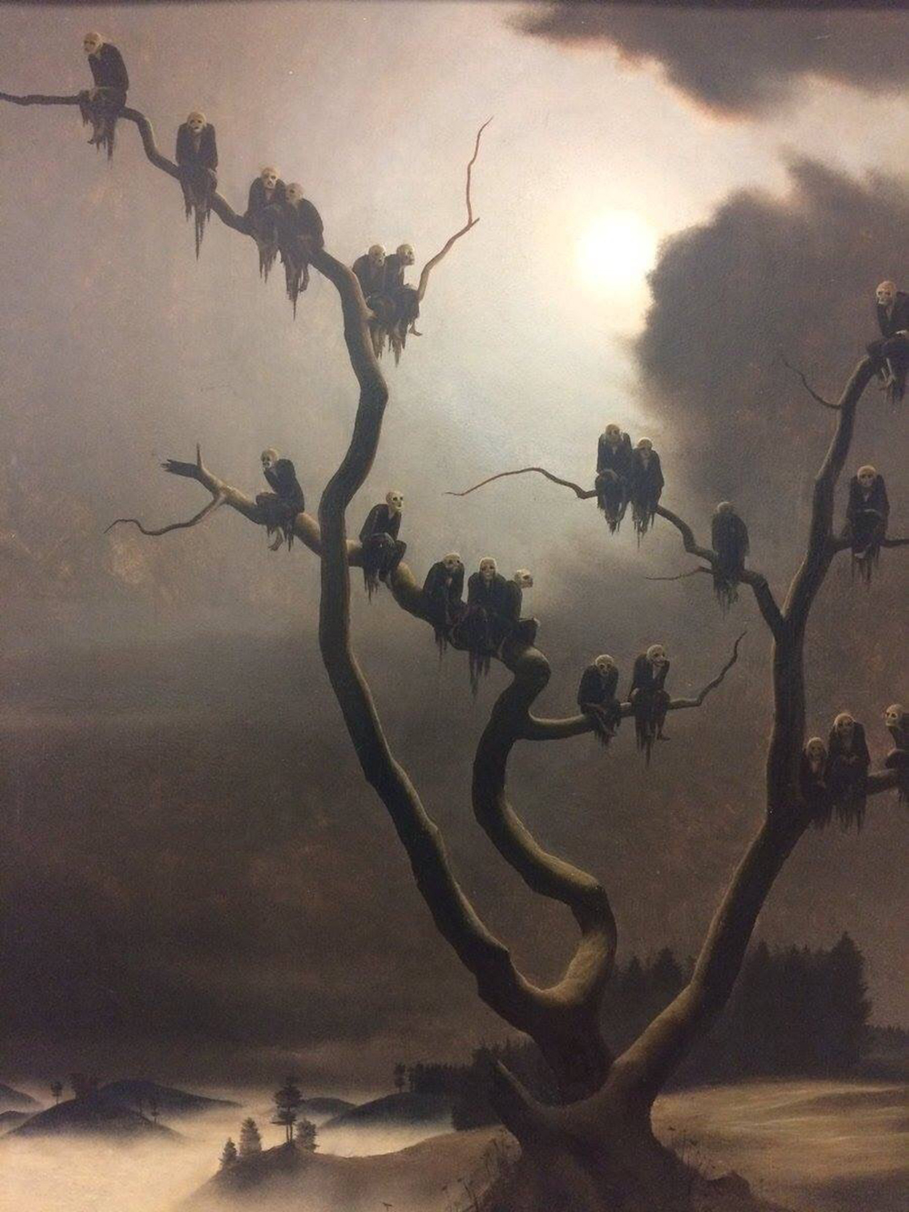 Franz Sedlacek, Ghosts on a Tree, 1933