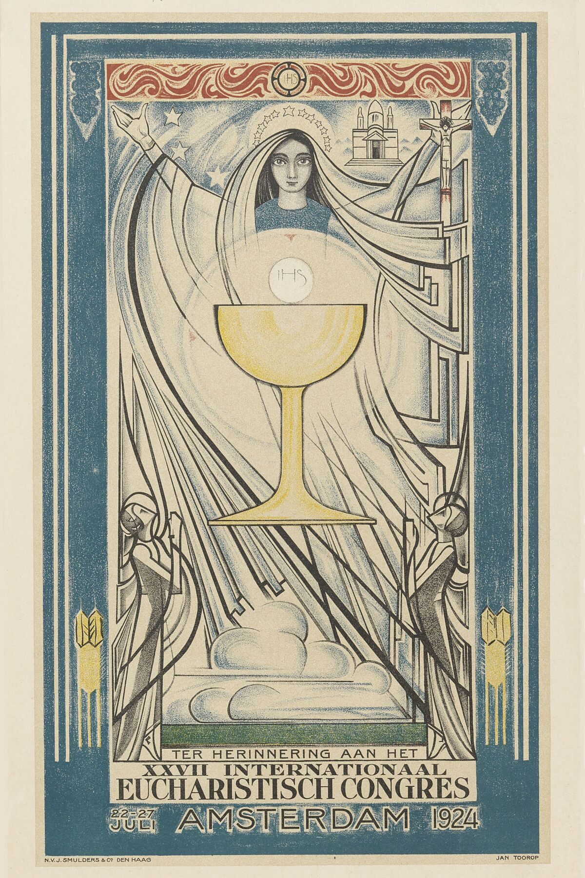 Poster for the International Eucharistic Congress by Jan Toorop, 1924