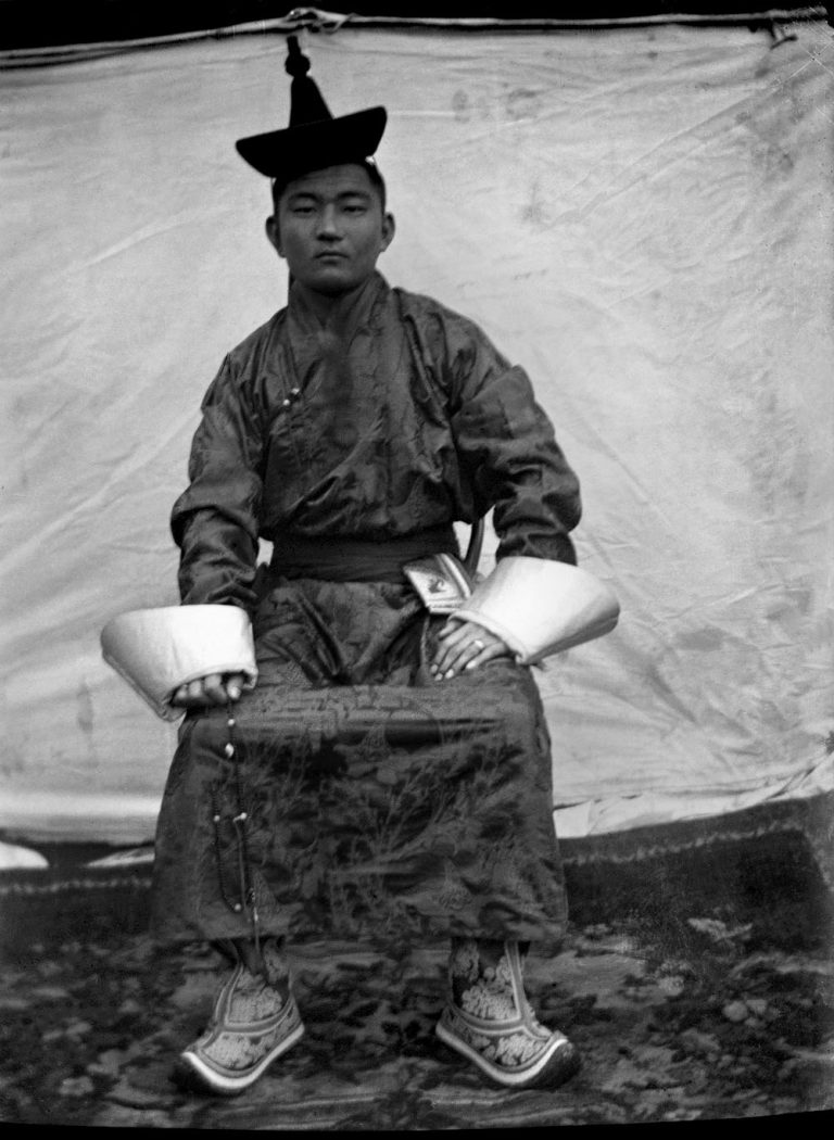 Sublime Portrait of Mongolian Aristocracy From The Early 20th Century ...