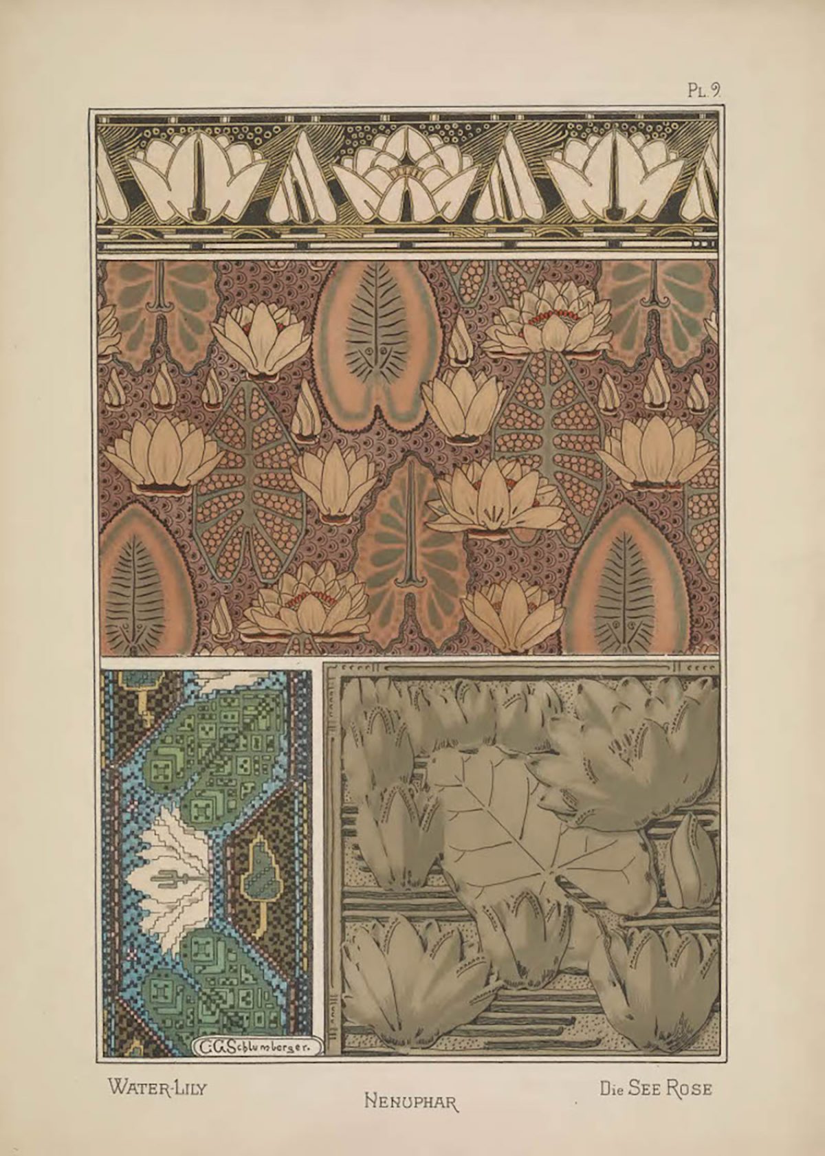 Eugene Grasset Plants and Their Application to Ornament-