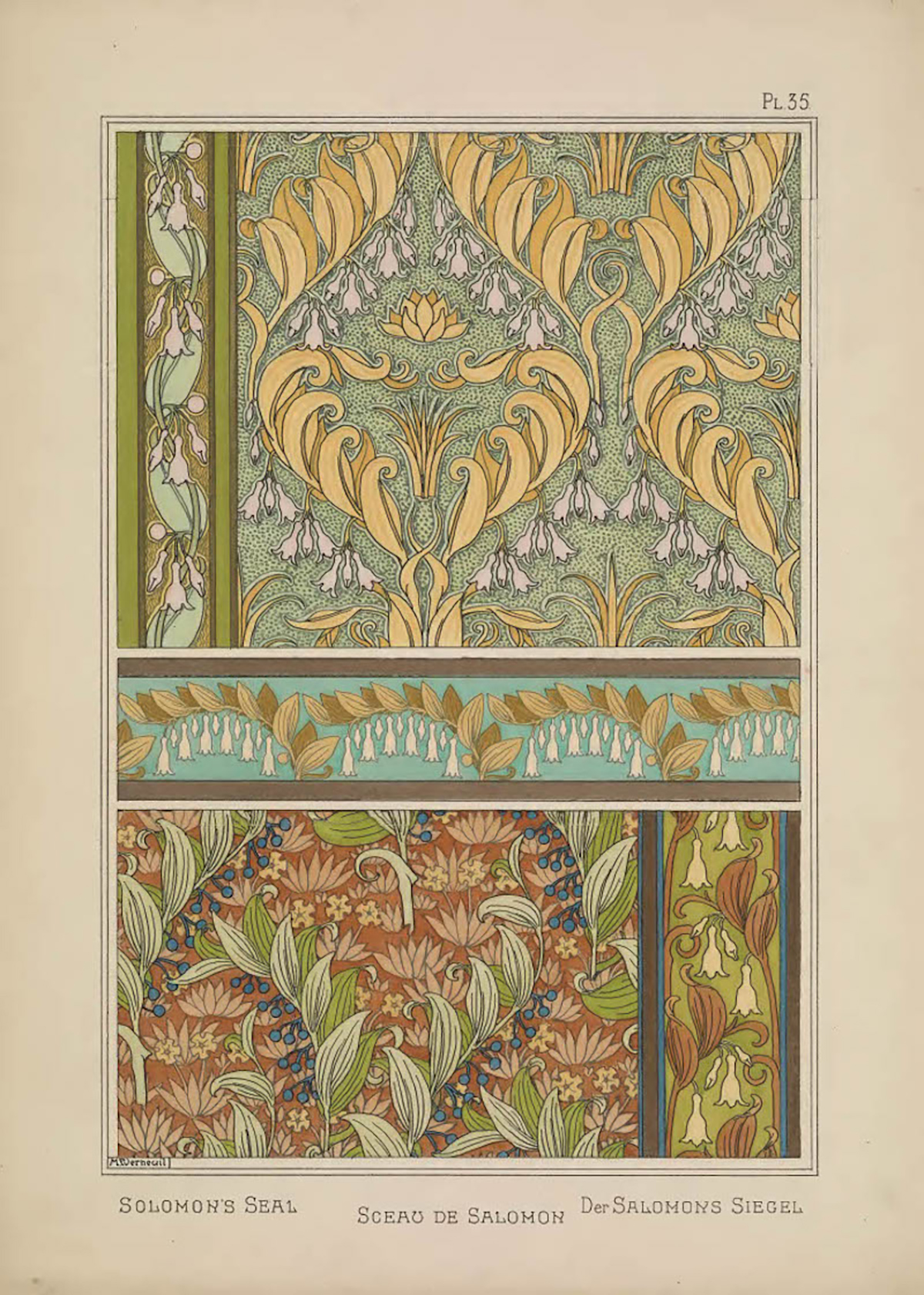 Eugene Grasset Plants and Their Application to Ornament-69 - Flashbak