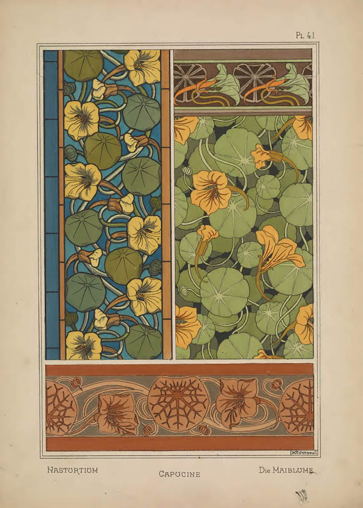 Eugene Grasset Plants and Their Application to Ornament-