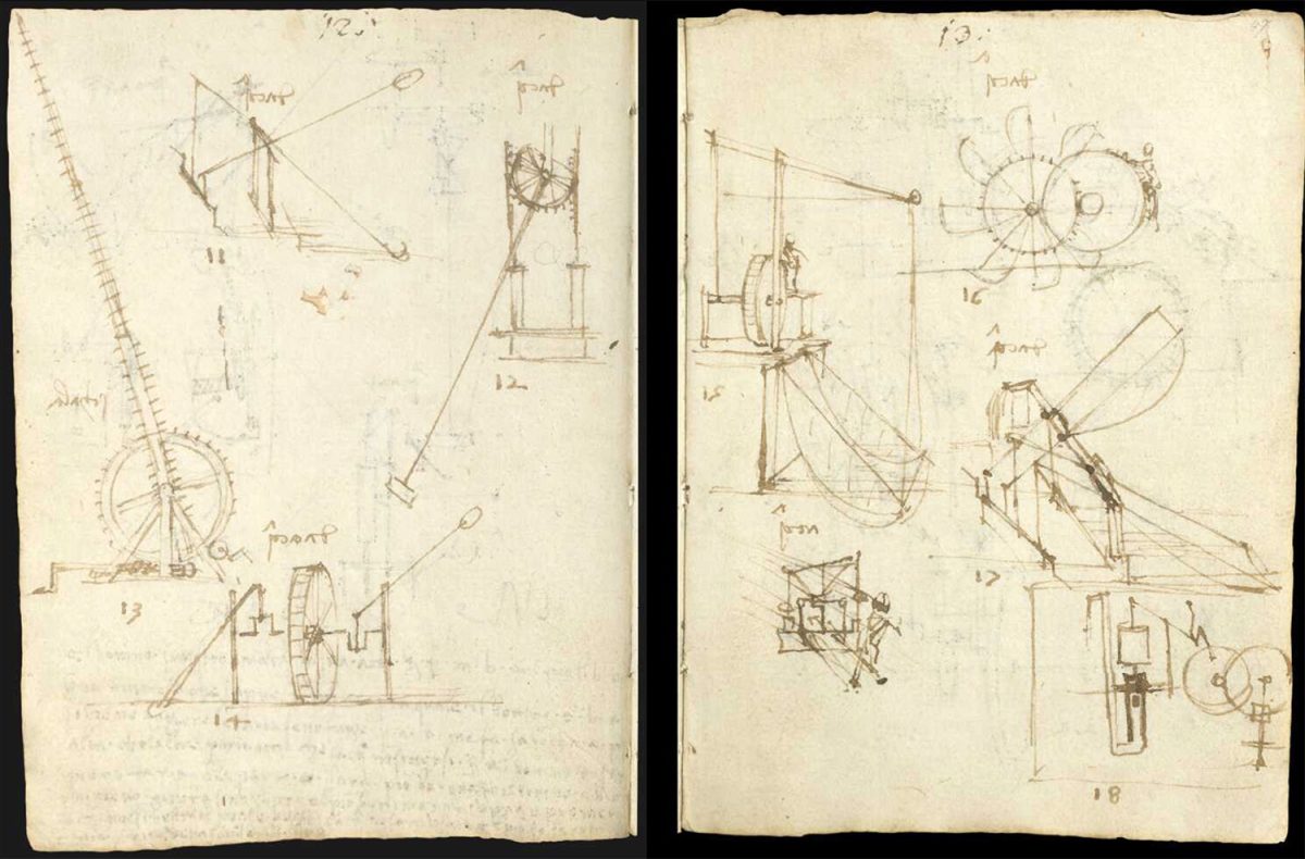 leonardo vinci notebooks