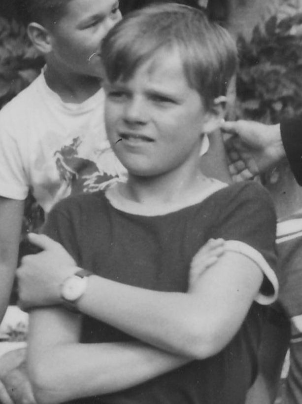 Richard at Pestalozzi in late August 1959 (not long after his arrival).