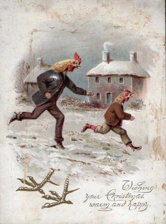 Victorian Christmas cards