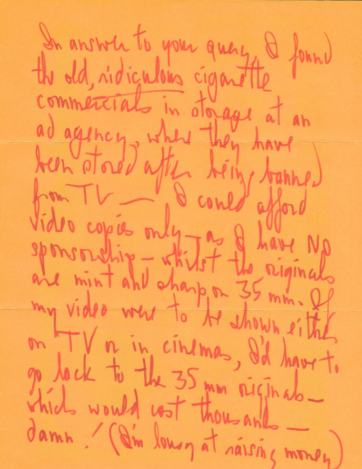 Kenneth Anger, filmmaker, art, queer, letters, Don't Smoke That Cigarette, Paul Gallagher