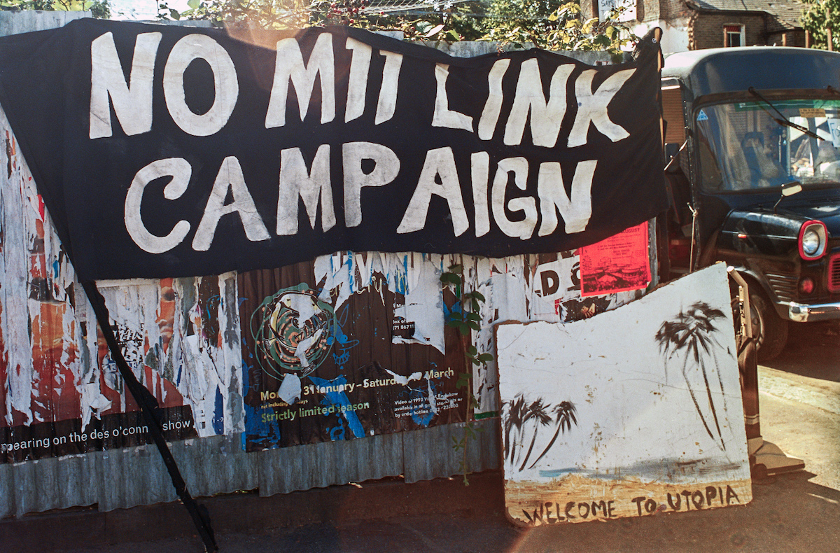 M11 Link Campaign, Claremont Rd, Leyton, Waltham Forest, 1994, 94-902-56