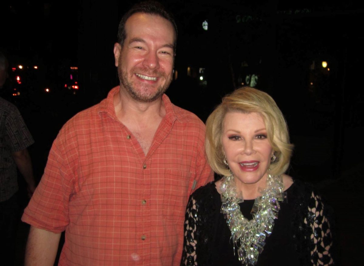 Shade Rupe, Joan Rivers, television, famous faces, photographs