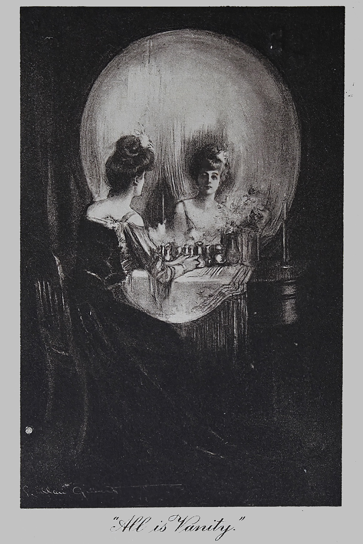 skull postcards