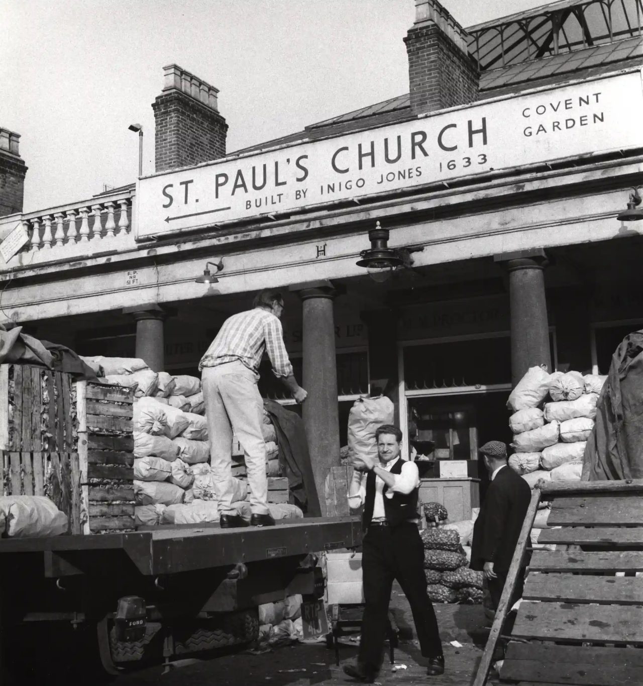 Butcher at Smithfield Market, London, 1970s St. Paul’s, Covent Garden Market, London, 1970s