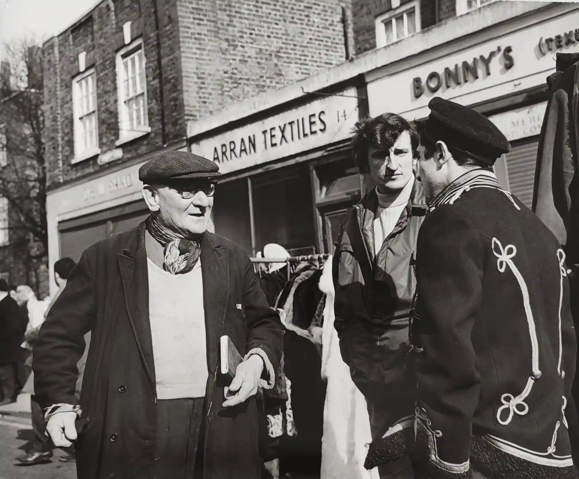 Petticoat Lane Market, London, 1960s d