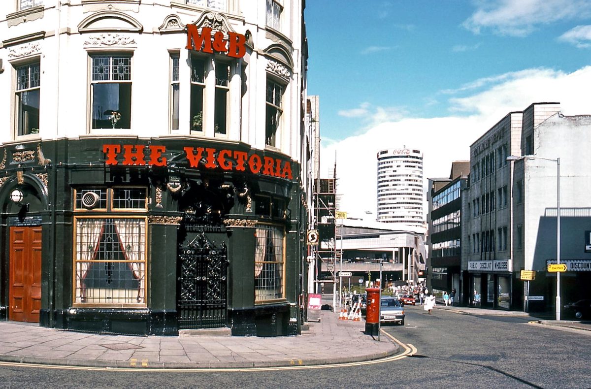 The Victoria, John Bright Street, Birmingham, August 1985