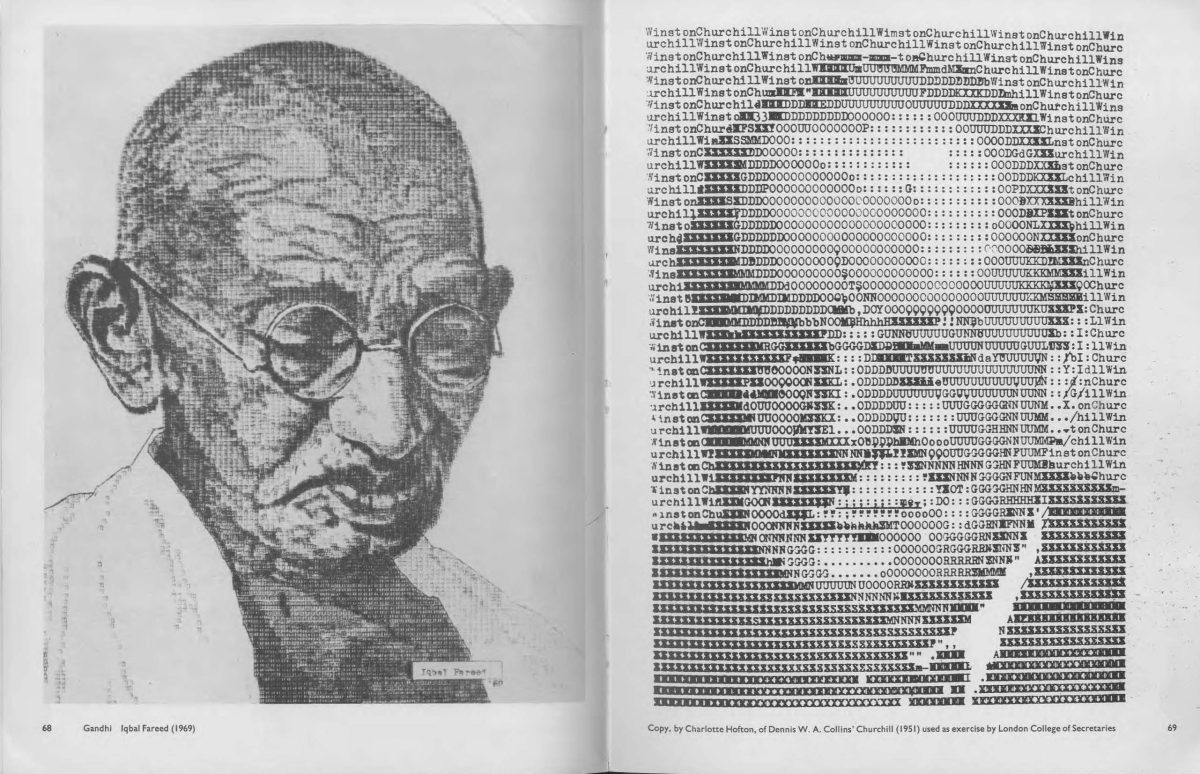The Image in The Machine: Typewriter Art in the 1960 and 1970s - Flashbak