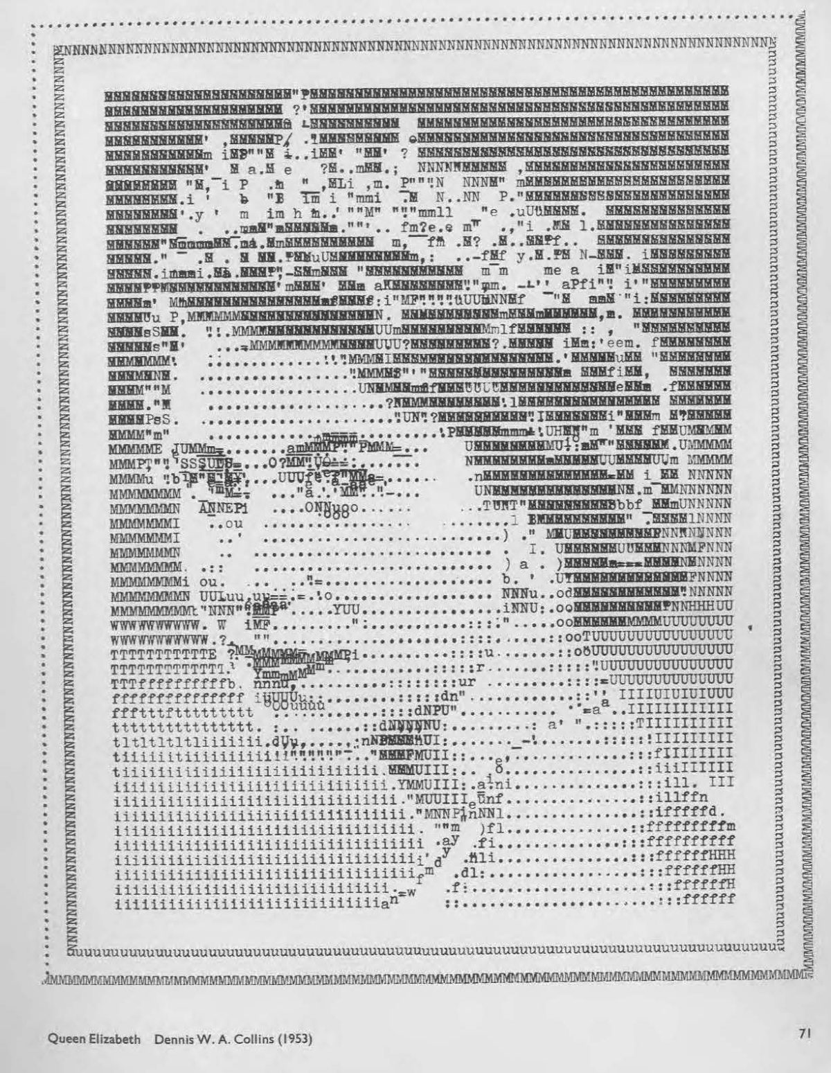 The Image in The Machine: Typewriter Art in the 1960 and 1970s - Flashbak