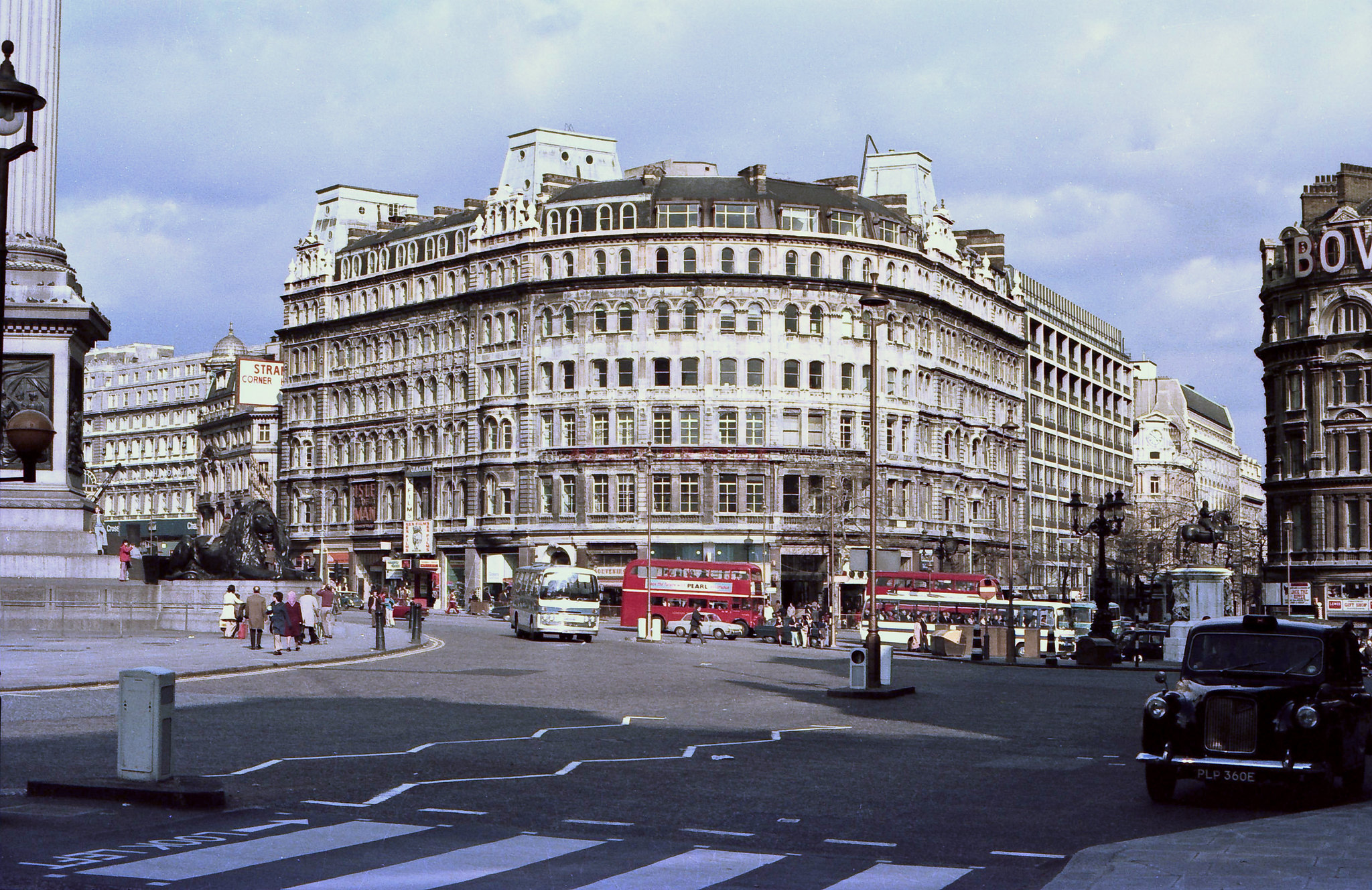 Trafalgar Square, April 1975