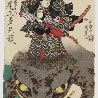 Actor Onoe Tamizô II as Tenjiku Tokubei Artist Utagawa Kunisada I ...