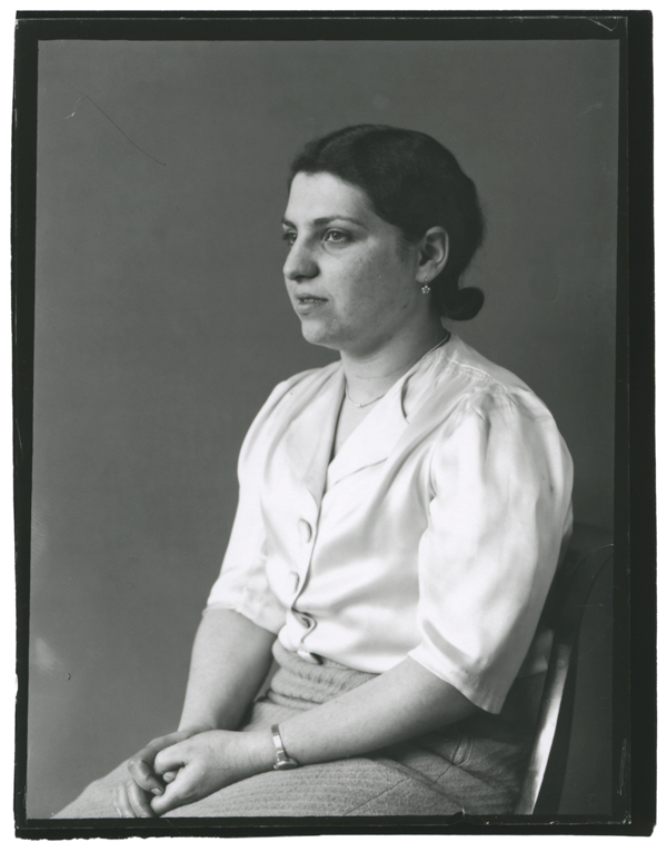 August Sander, Persecuted [Adele Katz], ca. 1938