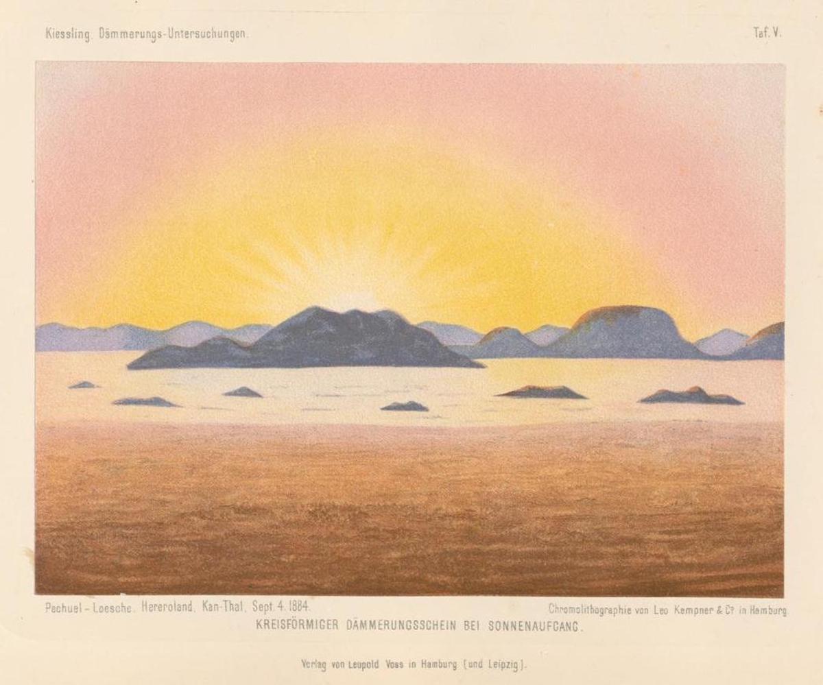 Investigations into twilight phenomena: to explain the atmospheric-optical disturbance observed after the Krakatoa eruption