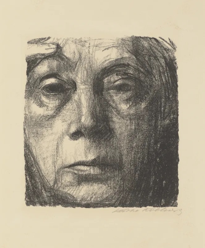 Käthe Kollwitz, Self-Portrait, 1934