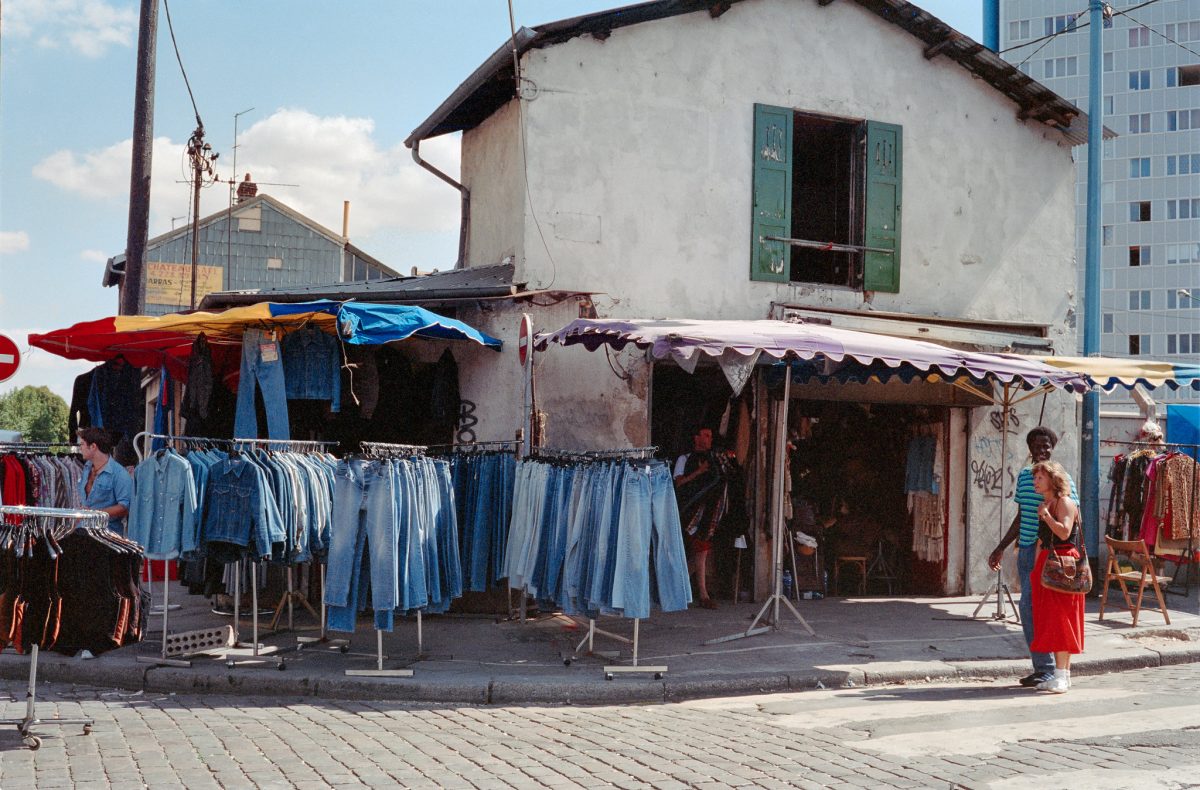 Les Puces de Saint-Ouen, Paris, France, 1990