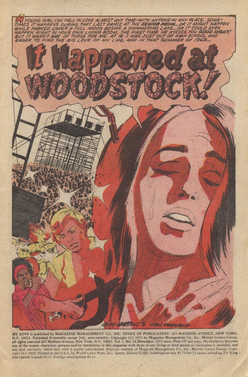 Woodstock comic