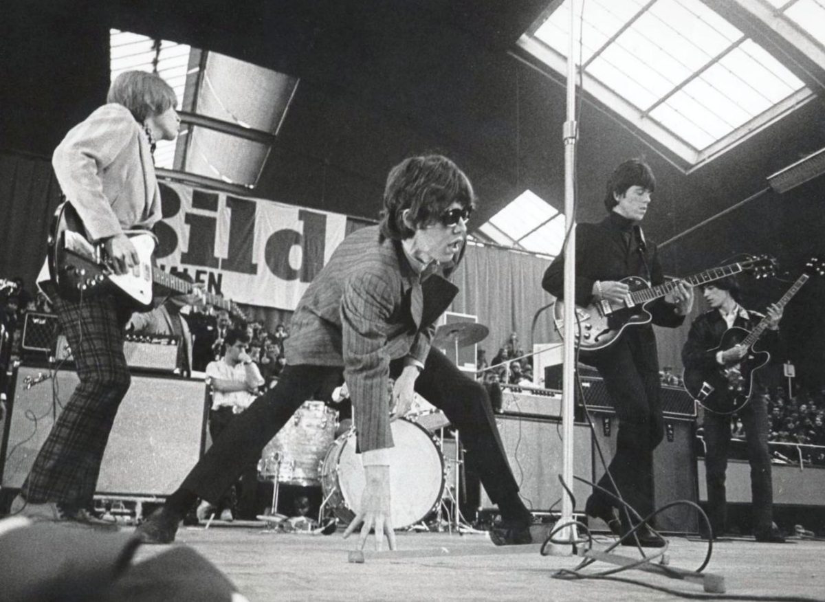 Performing in Stockholm, Sweden, April 1966