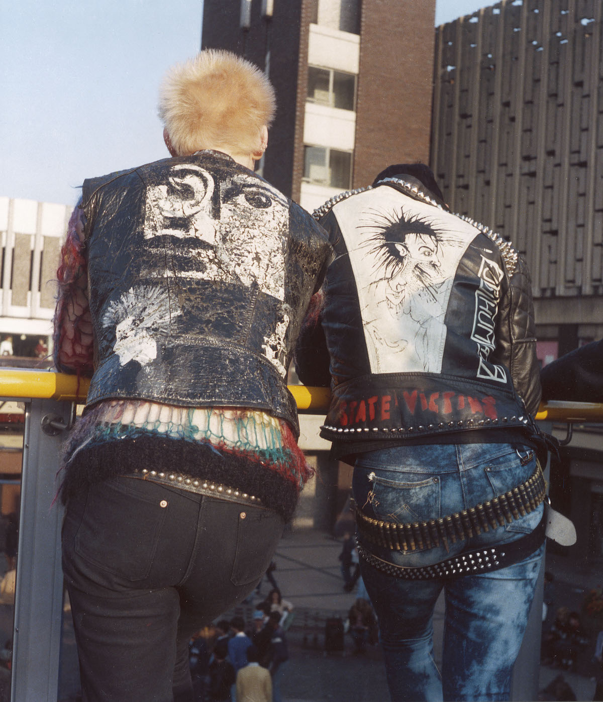 Two punks in Stockport