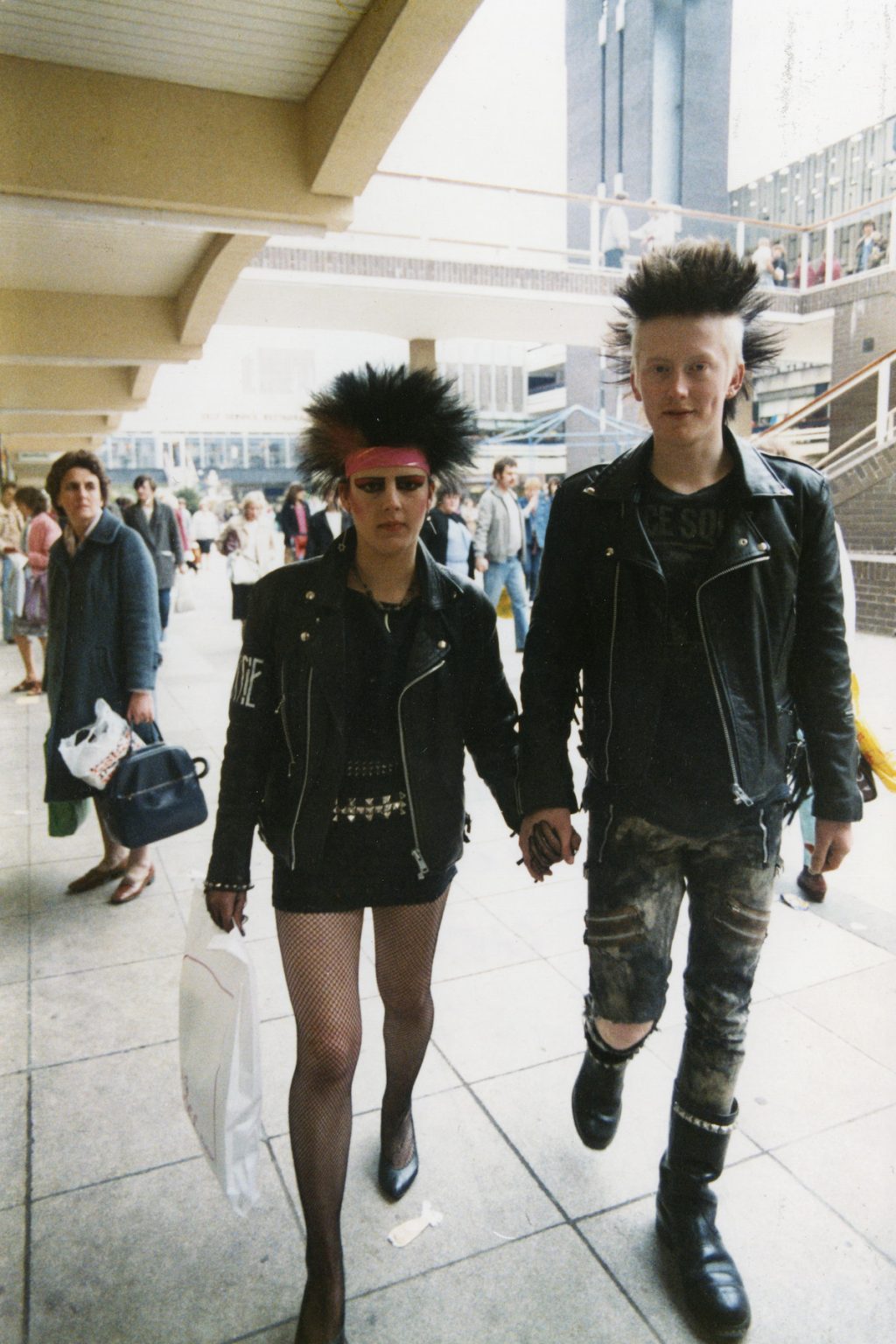 British Punks In The 1980s By Shirley Baker - Flashbak