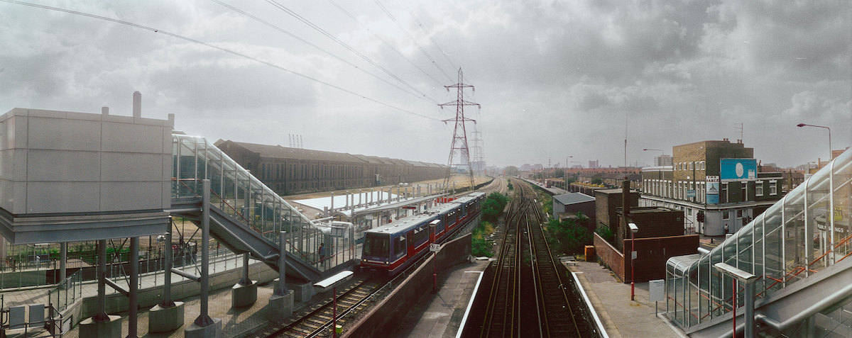 DLR-Custom-House-Station-Victoria-Dock-Rd-Canning-Town-Newham-1994