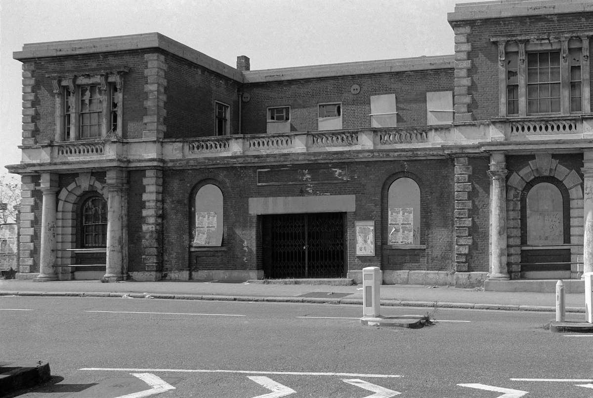 North Woolwich Station, North Woolwich, 1981