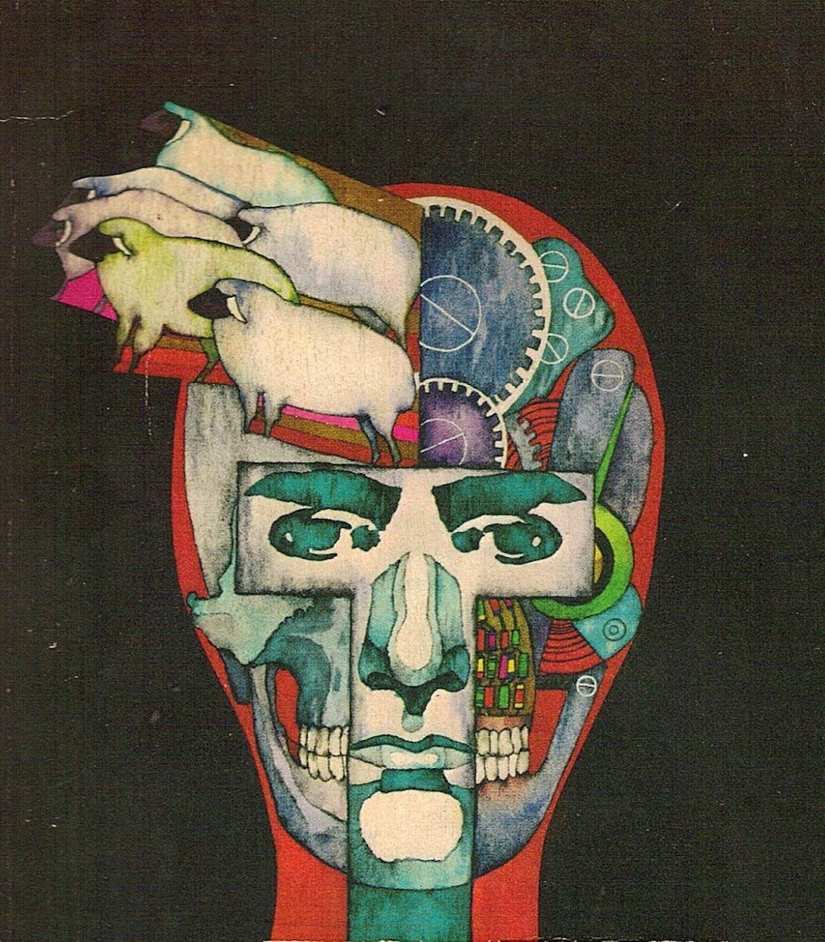 Bob Pepper’s 1971 cover to Do Androids Dream of Electric Sheep?, by Philip K. Dick