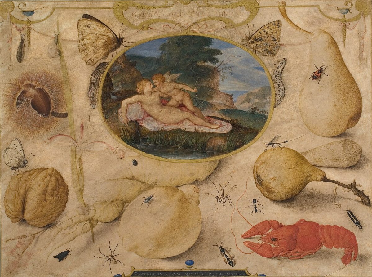 Joris Hoefnagel - Venus disarms Amor.jpgCreated: 1595