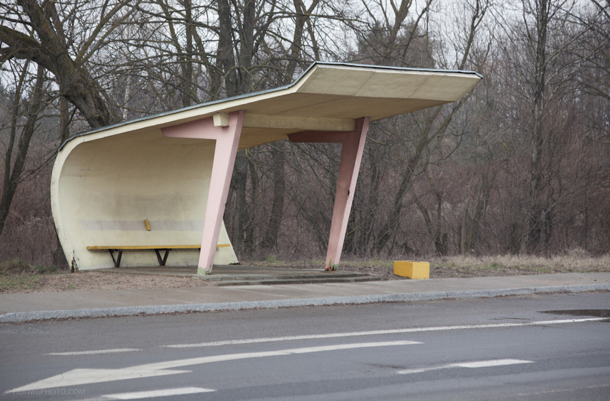 Soviet Bus stop