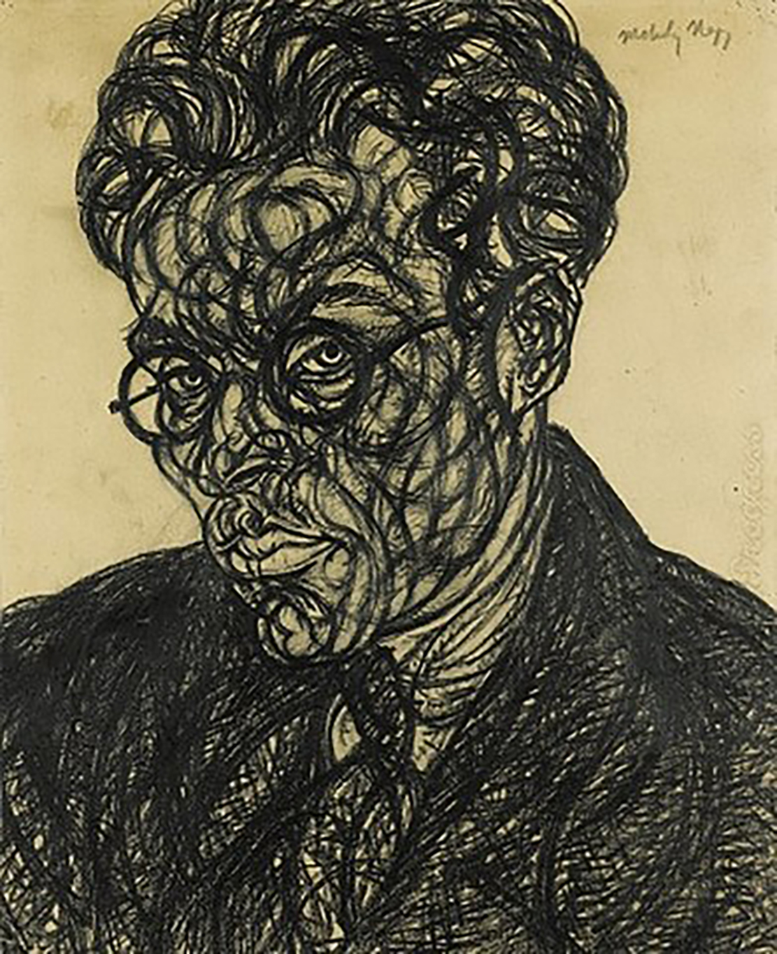 László Moholy-Nagy self-portrait