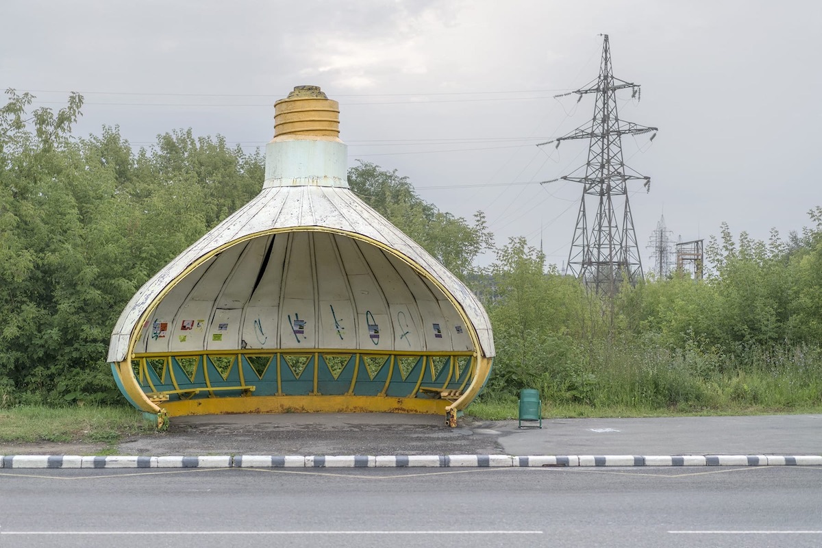 Soviet bus stops