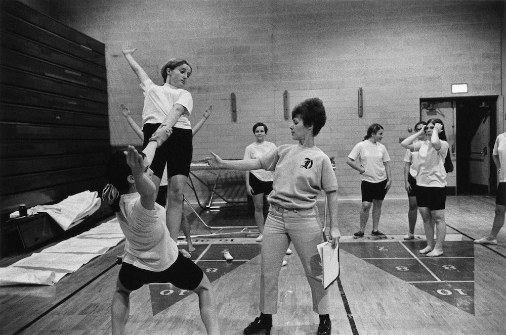 Enrico Natali (American, b. 1933) Women’s gymnastics class, Detroit, 1968