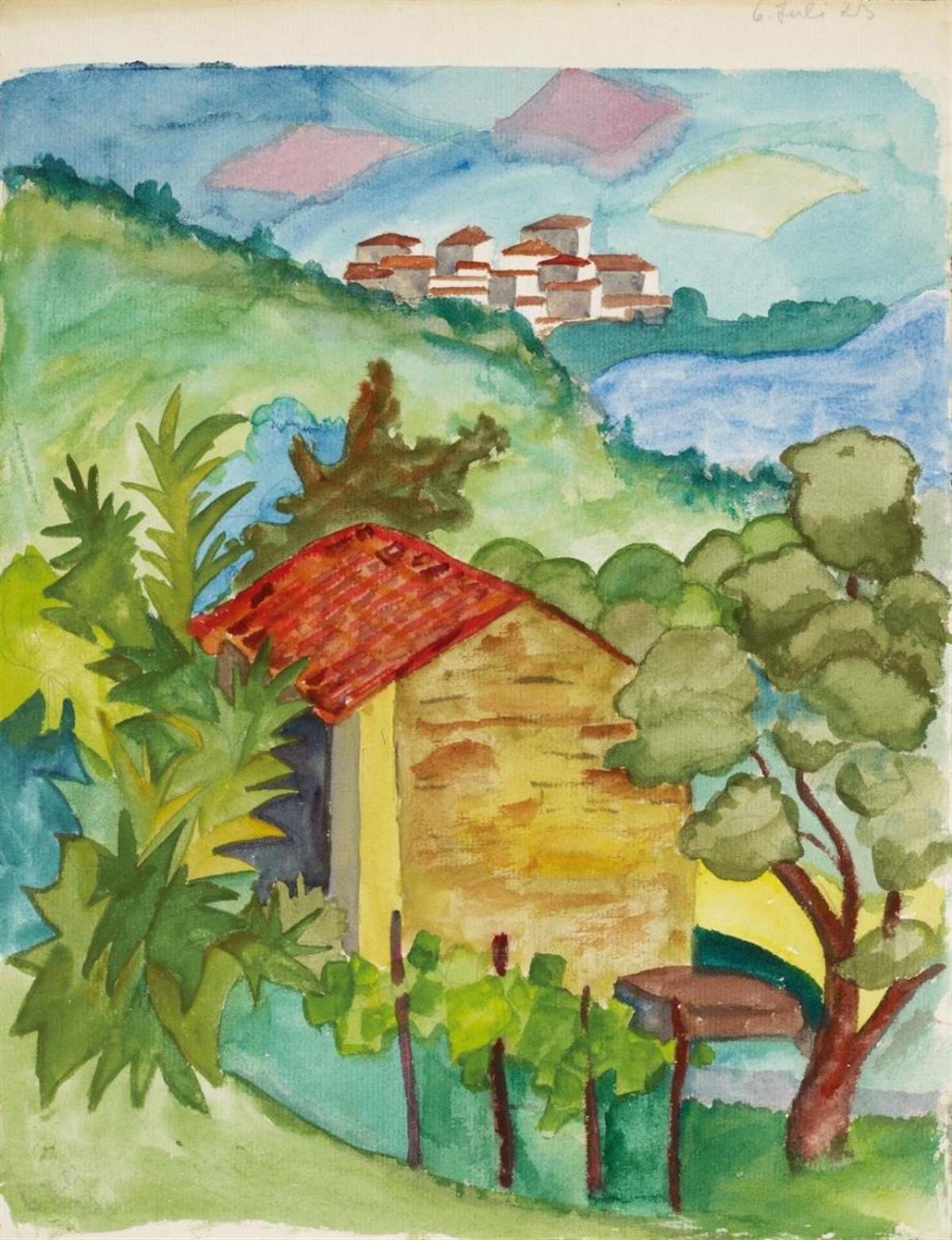 Hermann Hesse - Ticino Landscape